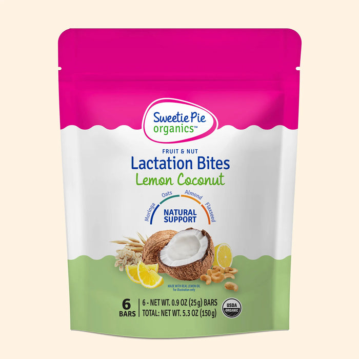 Sweetie Pie Organics™ Lactation Bites – Lemon Coconut