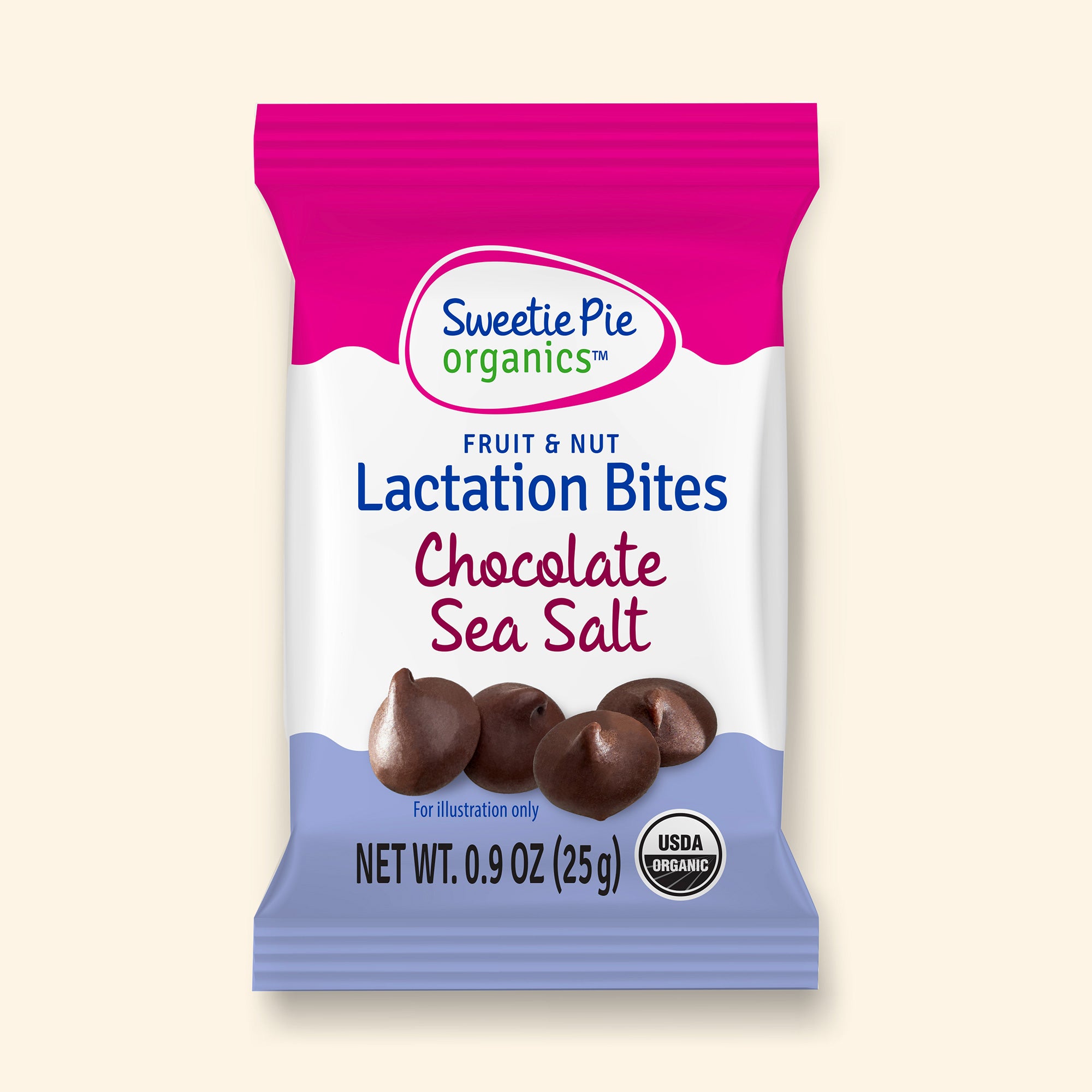 Sweetie Pie Organics™ Lactation Bites – Chocolate Sea Salt