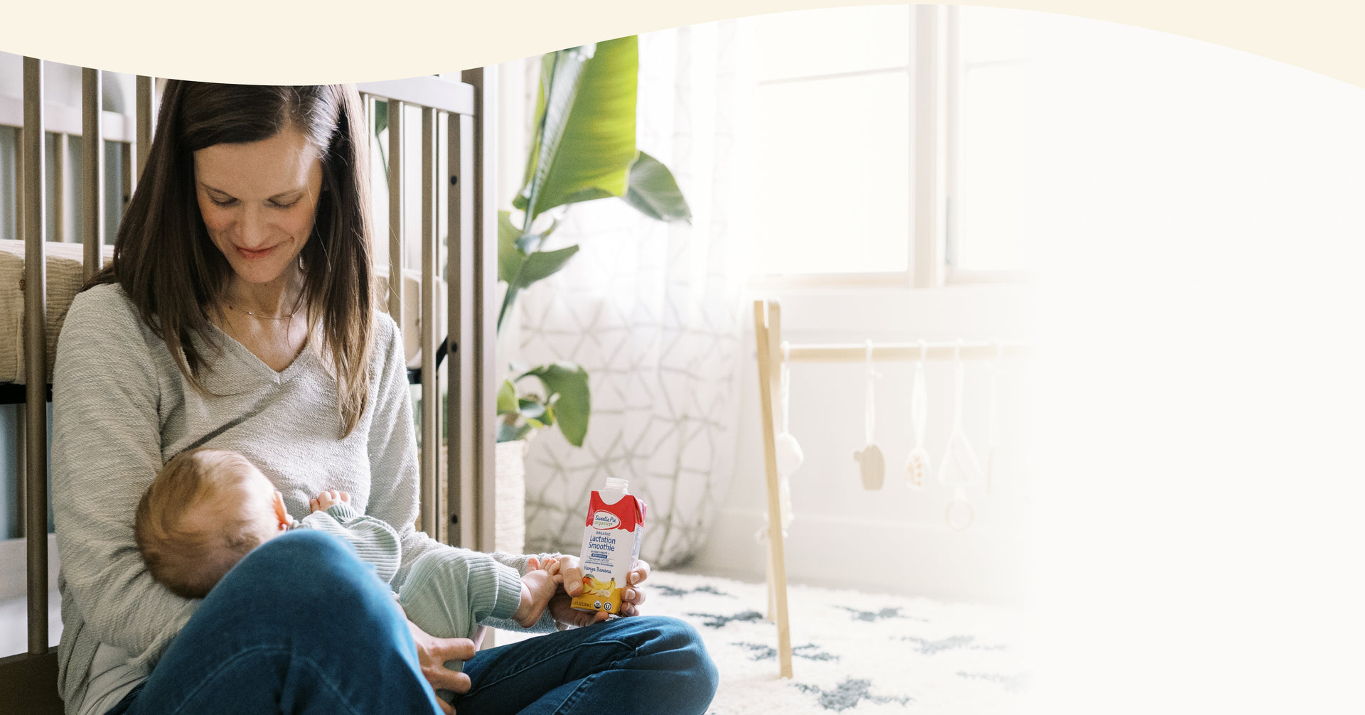 Mango Banana Lactation Smoothie Sweetie Pie Organics® Sweetie Pie Mom