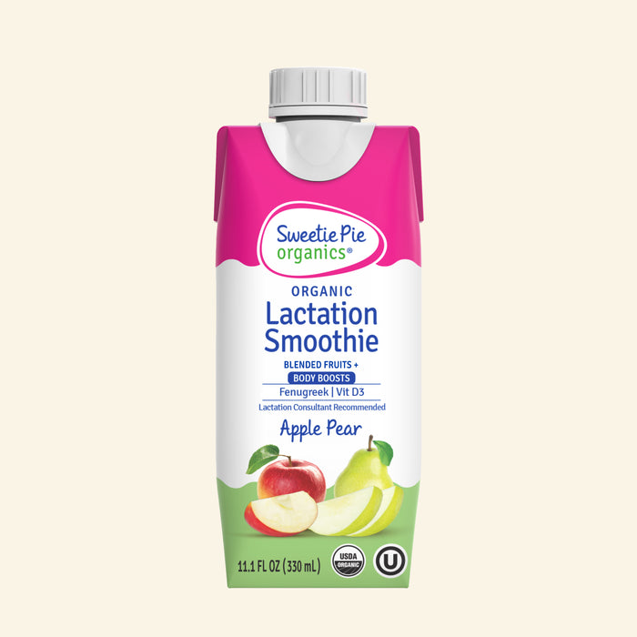 Sweetie Pie Organics® Lactation Smoothie – Apple Pear